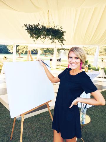 Live Wedding Painting in Sumter,&nbsp;SC