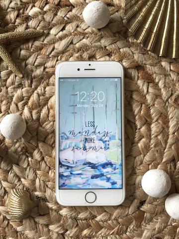 “Less Monday More Summer” Lock&nbsp;Screen