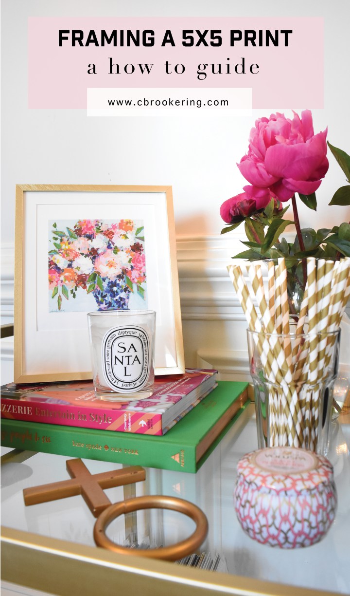 Framing a 5″x5″ Print&nbsp;101…