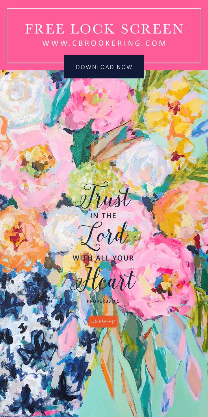 Trust in the Lord Lock&nbsp;Screen