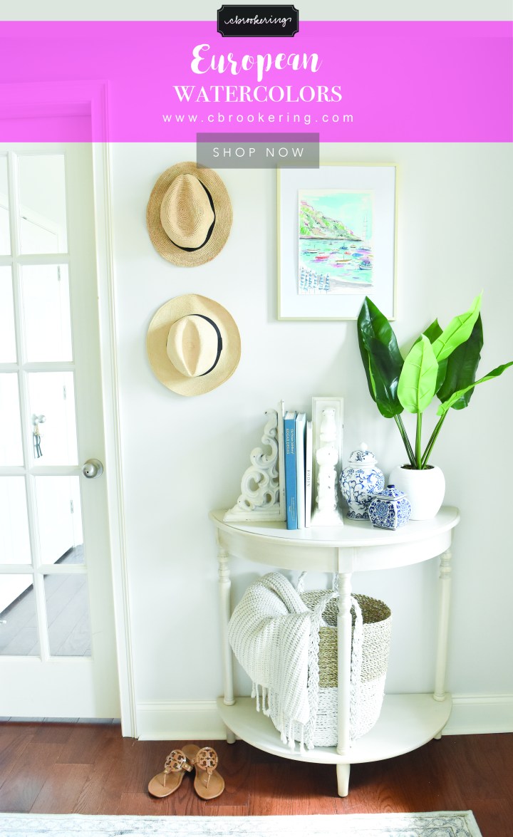 European Watercolor Paintings