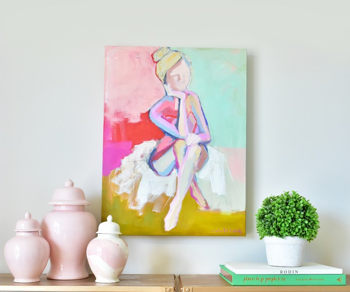 New Ballerina Paintings!