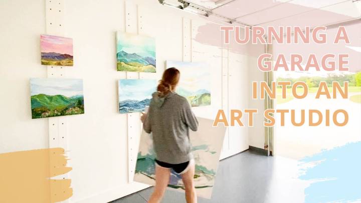 Garage to Art Studio&nbsp;Conversion