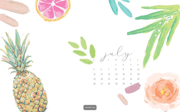 July 2020 Screensaver