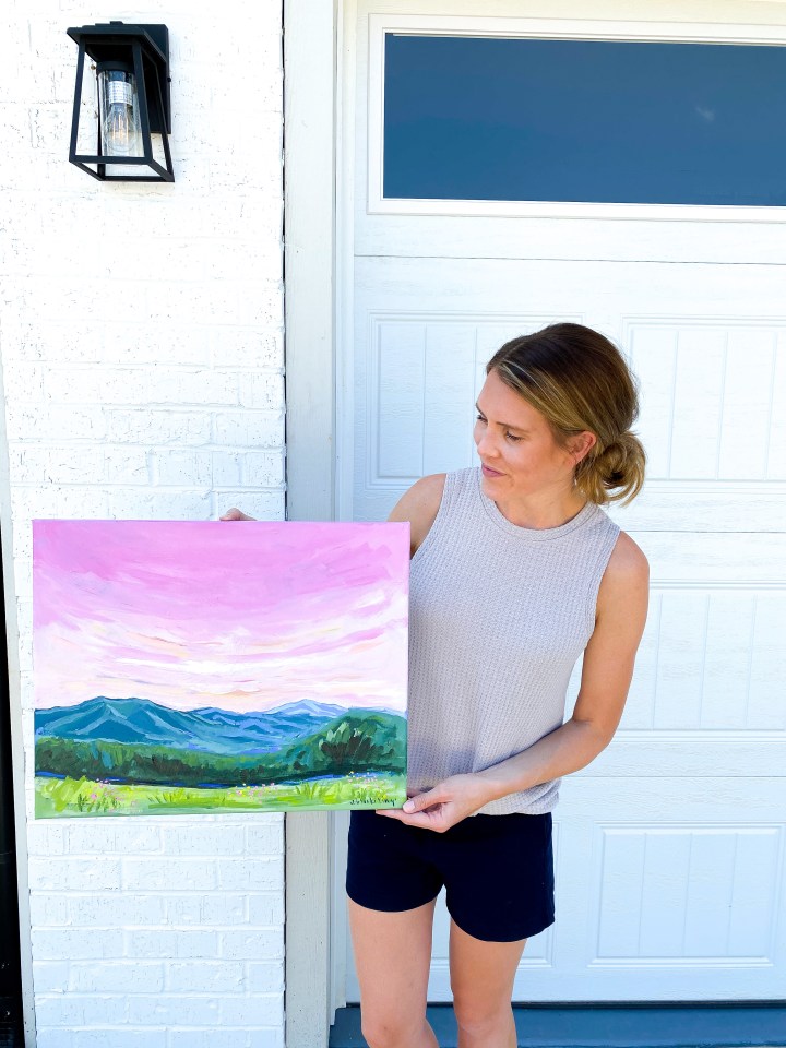 Mountain Painting Class Promo 2