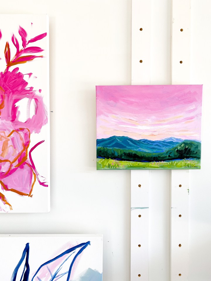 Mountain Painting Class Promo