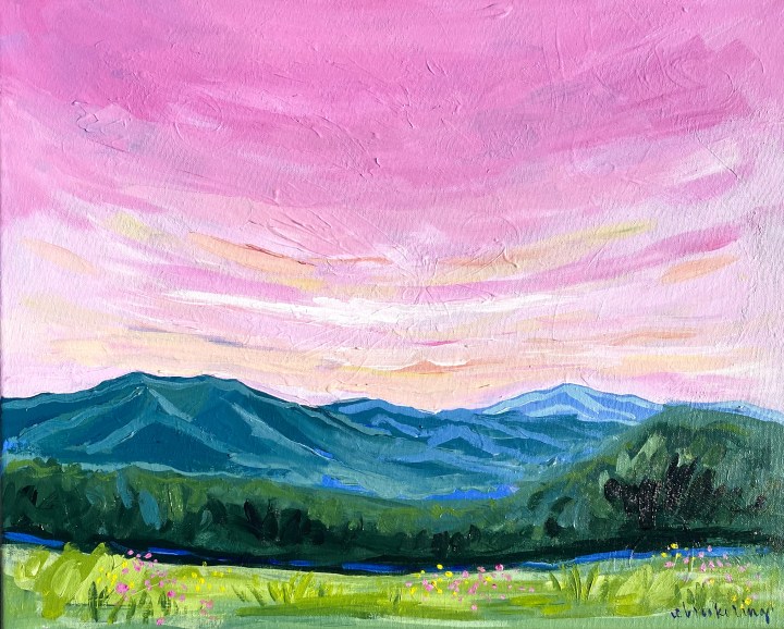 Mountain Painting Class